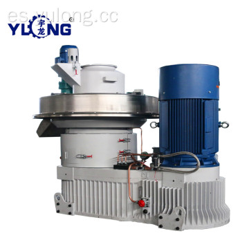 Máquina de prensado de pellets de cáscara de girasol Yulong